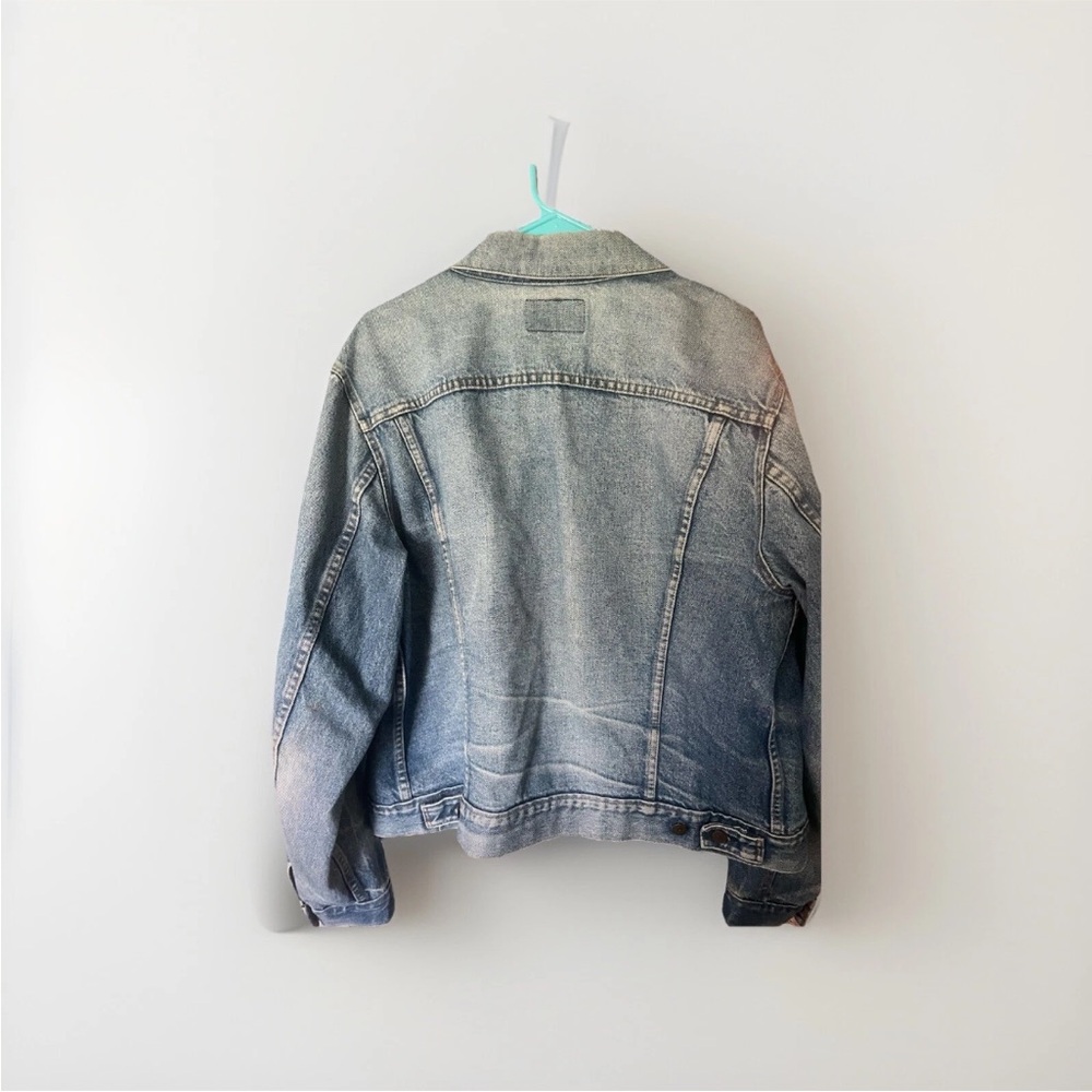 Levi's Blue Denim Jacket cropped men’s 48 L/XL